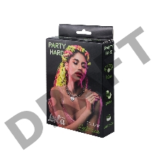 Серебристый ошейник Embrace с ключиком