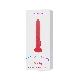 Пульсатор Gravity Lovense TPE, красный, силикон, 25,9 см