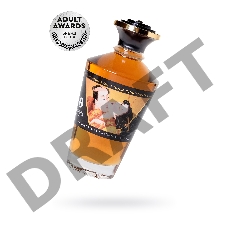Масло для массажа Shunga Caramel Kisses, разогревающее, карамель, 100 мл