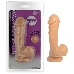 Телесный фаллоимитатор Big Glans Dong - 19 см.