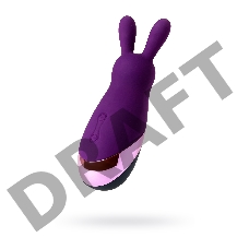 Стимулятор эрогенных зон Eromantica BUNNY, силикон, фиолетовый, 12,5