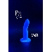 Светящийся в темноте дилдо Rave Neon Driver 5012-02lola