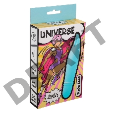 Голубой мини-вибратор Universe Teasing Ears - 12,5 см.