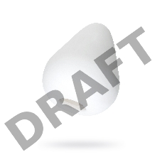 Мастурбатор нереалистичный Eromantica Velvet, TPE+ABS, белый