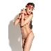 Украшение на голову Me Seduce Queen of hearts Arabesque, красное, OS