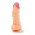 Телесный фаллоимитатор на присоске Soulful - 19 см.