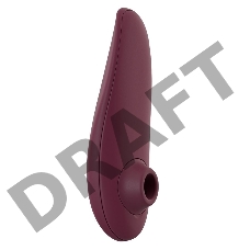 Бордовый бесконтактный стимулятор клитора Womanizer Classic 2