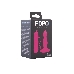 Анальная втулка TOYFA POPO Pleasure, TPR, розовая, 10,5 см