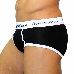 Трусы мужские брифы черные, M