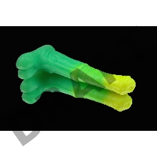 Зелёный фаллоимитатор Пегас Large - 26 см.