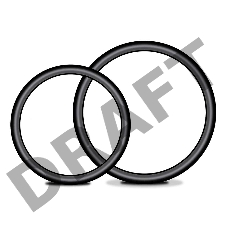 Черные трусы с фаллосом для новичков Strap on Harness & 5in Dildo Set