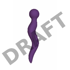 Wand массажер Cassi, цвет сливовый (INFINITE collection)