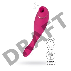 Вибратор JOS Danvi с вакуум-волновой стимуляцией, силикон, розовый, 21,5 см Вибратор JOS Danvi с вакуум-волновой стимуляцией, силикон, розовый, 21,5 см