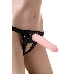 Страпон на креплении LoveToy с поясом Harness, реалистичный, neoskin, телесный, 21,6 см
