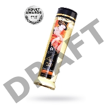 Масло для массажа Shunga Stimulation, натуральное, возбуждающее, персик, 240 мл