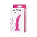 Анальная втулка A-Toys by TOYFA Hild, силикон, розовый, 11 см