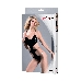 Боди с металлическими цепочками Candy Girl Selene черное, OS