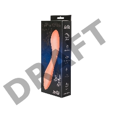 Коралловый вибратор Geyser с нагревом - 20,8 см.