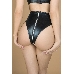 Трусики с двусторонней функциональной молнией из материала wet look (My Shadow) (XXL/XXXL)